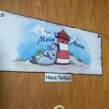 Haus Tertius - Strand- Und Hafennahe Ruhige Ferienwohnung 比苏姆 外观 照片